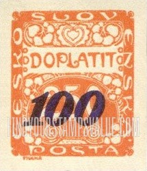 FindYourStampsValue: POSTAGE DUE STAMPS - Number Value: Surcharged with New Values in Violet as in 1924