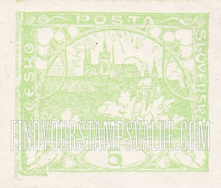 FindYourStampsValue: Hradcany at Prague