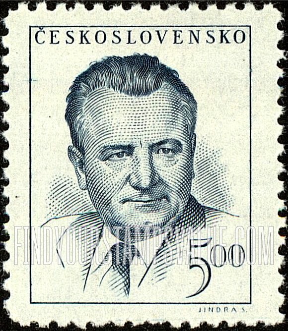 FindYourStampsValue: President Klement Gottwald