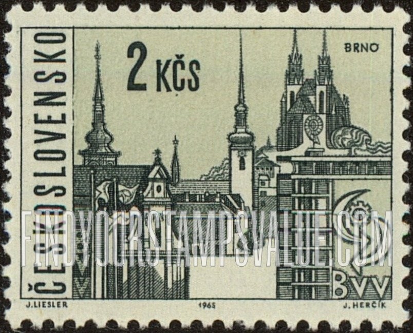 FindYourStampsValue: Views of Towns: Brno
