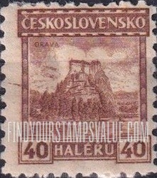 FindYourStampsValue: Orava Castle