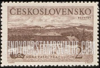 FindYourStampsValue: Mountain Recreation Centers: Beskydy (Beskids)
