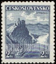 FindYourStampsValue: Ruins of Castle at Strecno