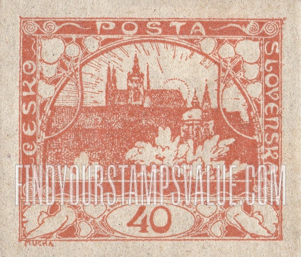 FindYourStampsValue: Hradcany at Prague