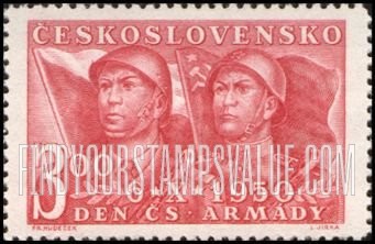 FindYourStampsValue: Czech and Soviet Soldiers