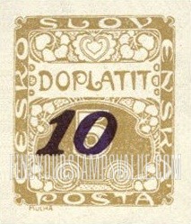FindYourStampsValue: POSTAGE DUE STAMPS - Number Value: Surcharged with New Values in Violet as in 1924