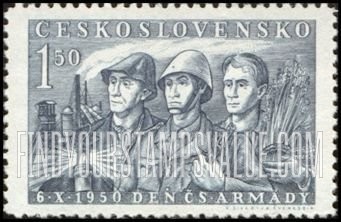FindYourStampsValue: Miner, Soldier and Farmer