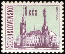 FindYourStampsValue: Views of Towns: Olomouc