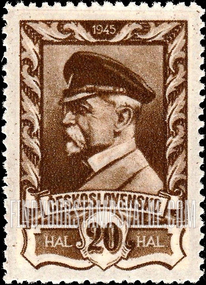 FindYourStampsValue: Thomas G. Masaryk