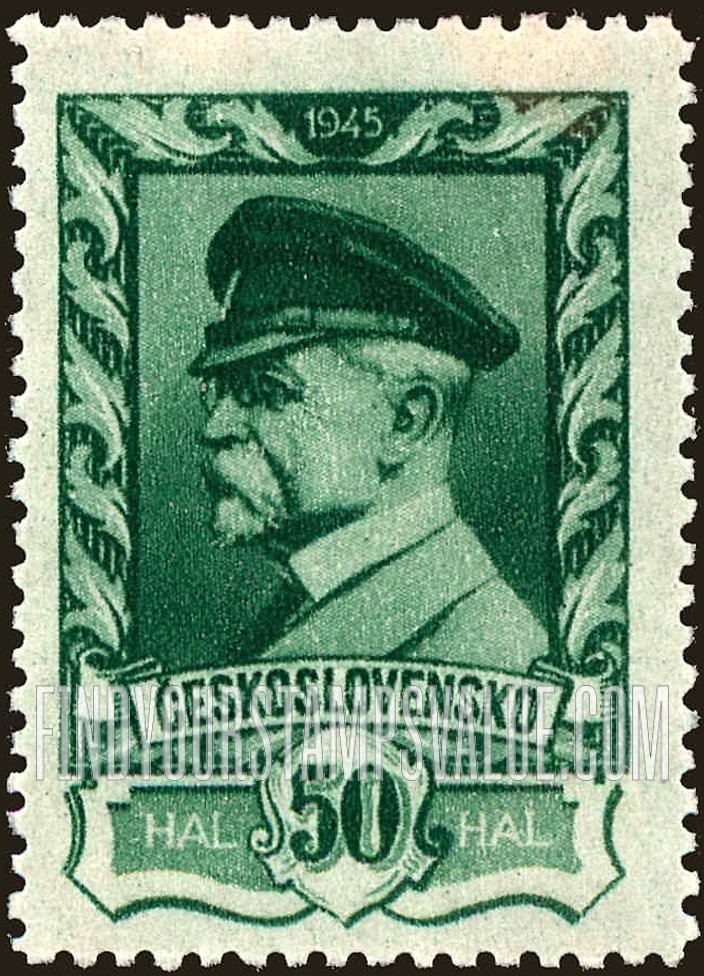 FindYourStampsValue: Thomas G. Masaryk