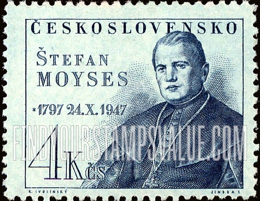 FindYourStampsValue: Monsignor Stefan Moyses