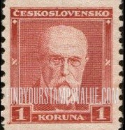 FindYourStampsValue: President Masaryk