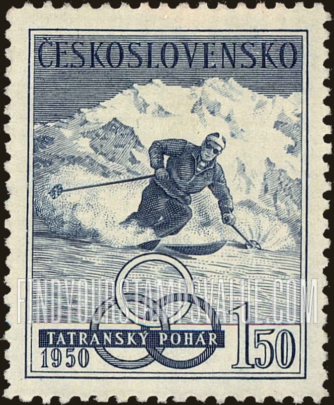 FindYourStampsValue: Skier