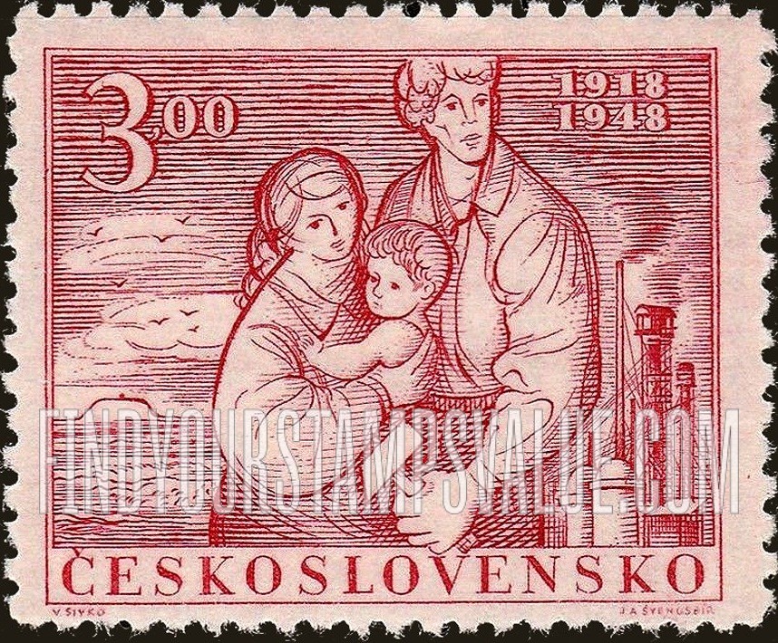 FindYourStampsValue: Czechoslovak Family