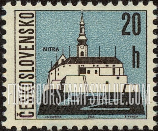 FindYourStampsValue: Views of Towns: Nitra