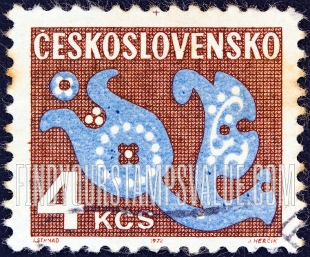 FindYourStampsValue: POSTAGE DUE STAMPS - Stylized Flower