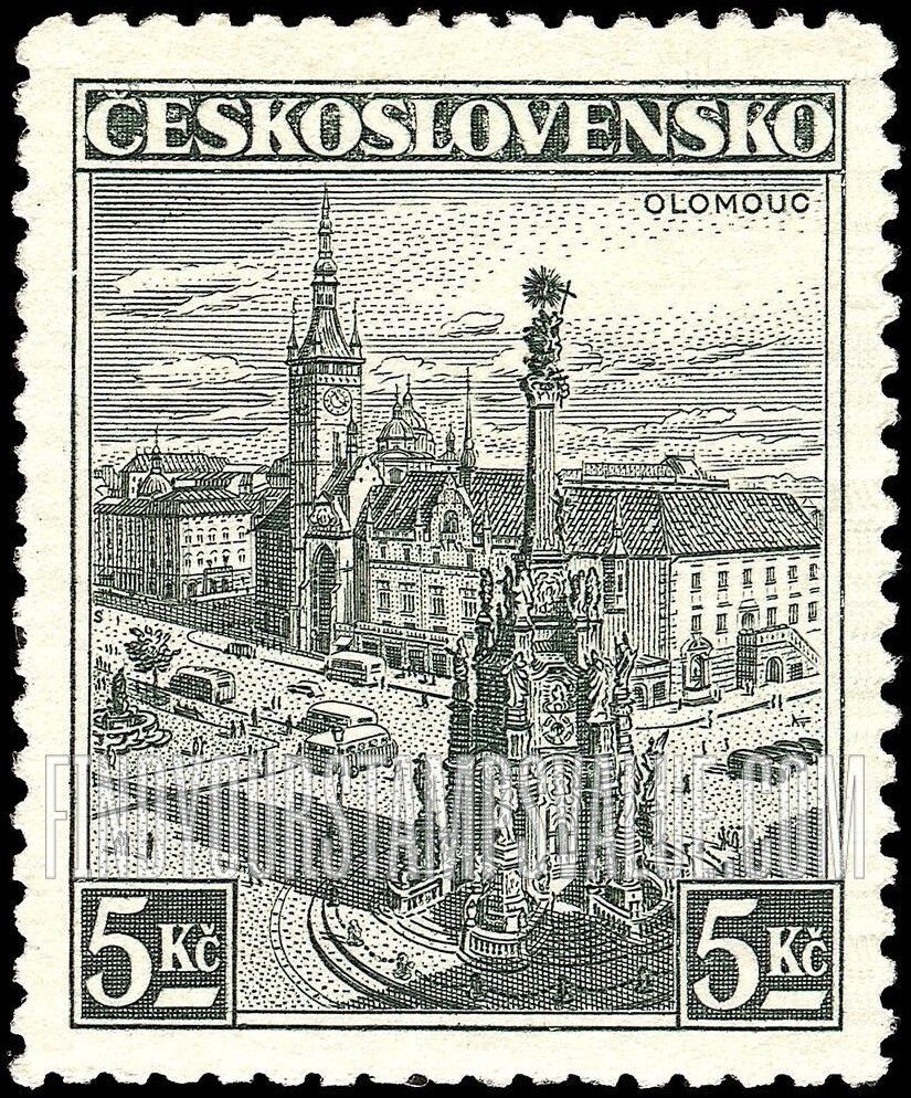 FindYourStampsValue: Town Square at Olomouc