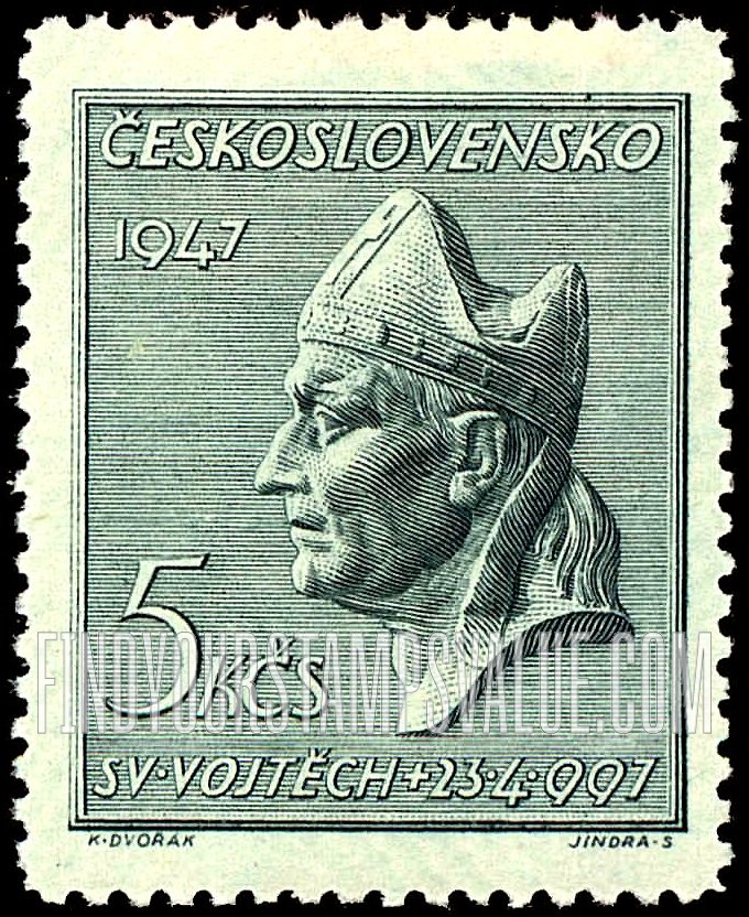 FindYourStampsValue: Saint Adalbert
