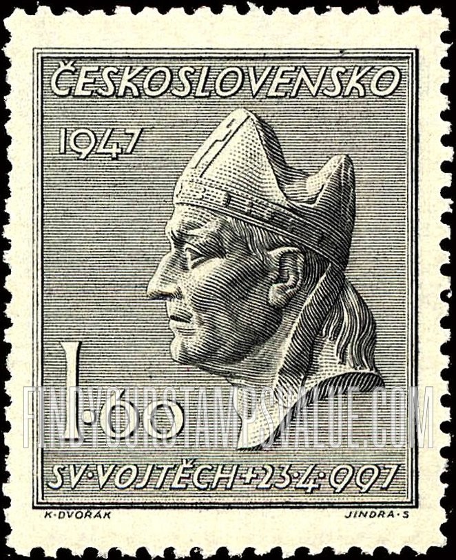 FindYourStampsValue: Saint Adalbert