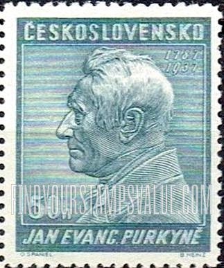 FindYourStampsValue: Jan Evangelista Purkyne