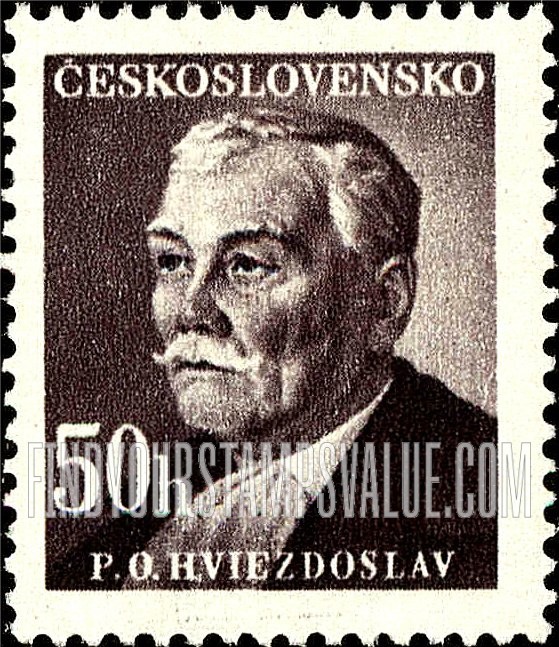 FindYourStampsValue: Writers: P. O. Hviezdoslav