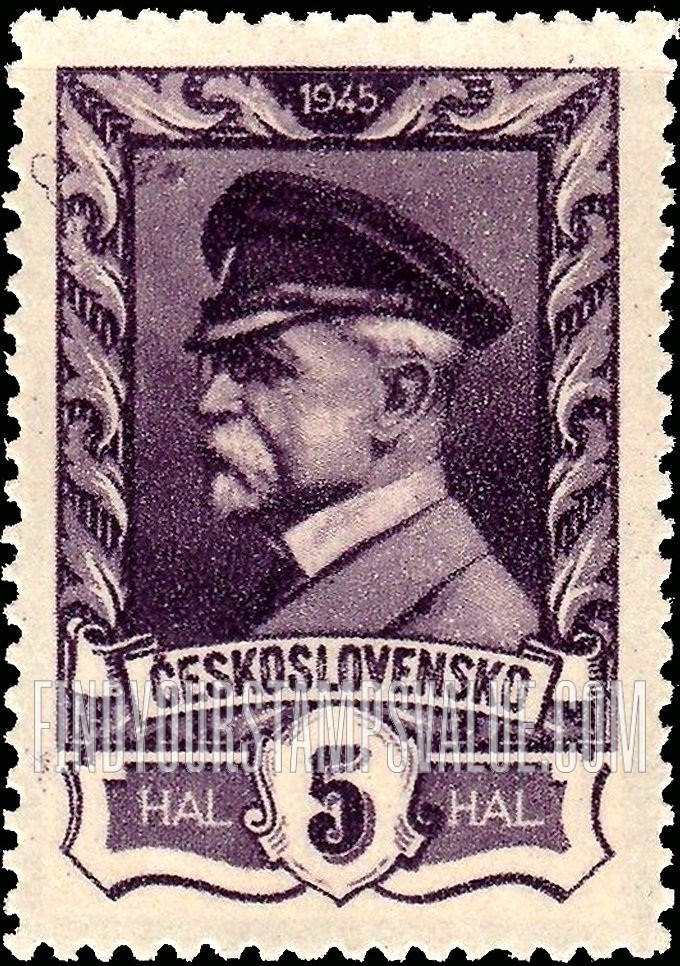FindYourStampsValue: Thomas G. Masaryk