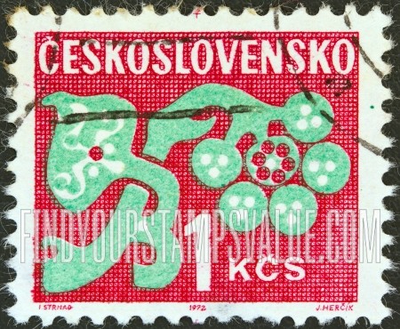 FindYourStampsValue: POSTAGE DUE STAMPS - Stylized Flower
