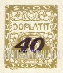 FindYourStampsValue: POSTAGE DUE STAMPS - Number Value: Surcharged with New Values in Violet as in 1924