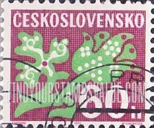 FindYourStampsValue: POSTAGE DUE STAMPS - Stylized Flower