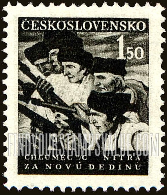 FindYourStampsValue: Czech Peasants in Revolt