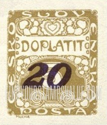 FindYourStampsValue: POSTAGE DUE STAMPS - Number Value: Surcharged with New Values in Violet as in 1924