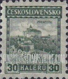 FindYourStampsValue: Pernstein Castle