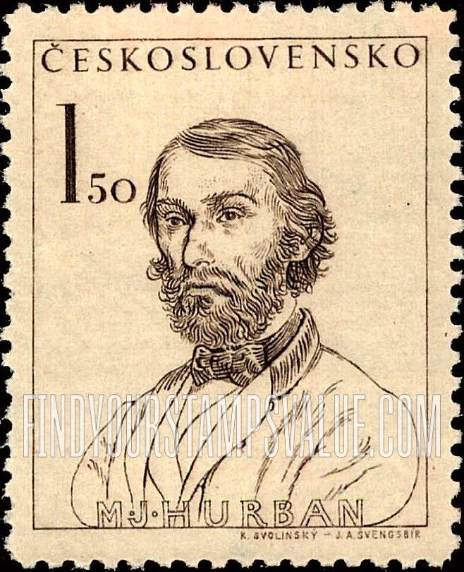 FindYourStampsValue: Miloslav Josef Hurban