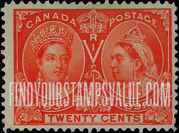 FindYourStampsValue: Jubilee Issue: Queen Victoria, “1837” and “1897”
