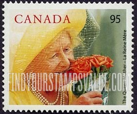 FindYourStampsValue: Queen Mother (b.1900)