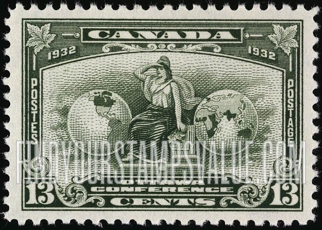 FindYourStampsValue: Allegory of British Empire