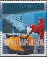 FindYourStampsValue: Search and Rescue: Rescuers at shipwreck