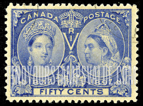 FindYourStampsValue: Jubilee Issue: Queen Victoria, “1837” and “1897”