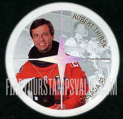 FindYourStampsValue: Canadian Astronauts: Robert Thirsk