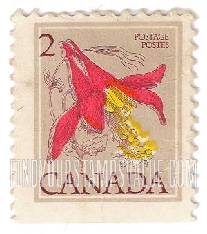 FindYourStampsValue: Flower, Queen & Parliament Types: Western columbine