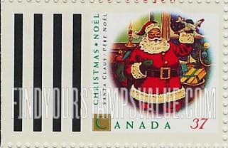 FindYourStampsValue: Booklet Stamp: Santa Claus