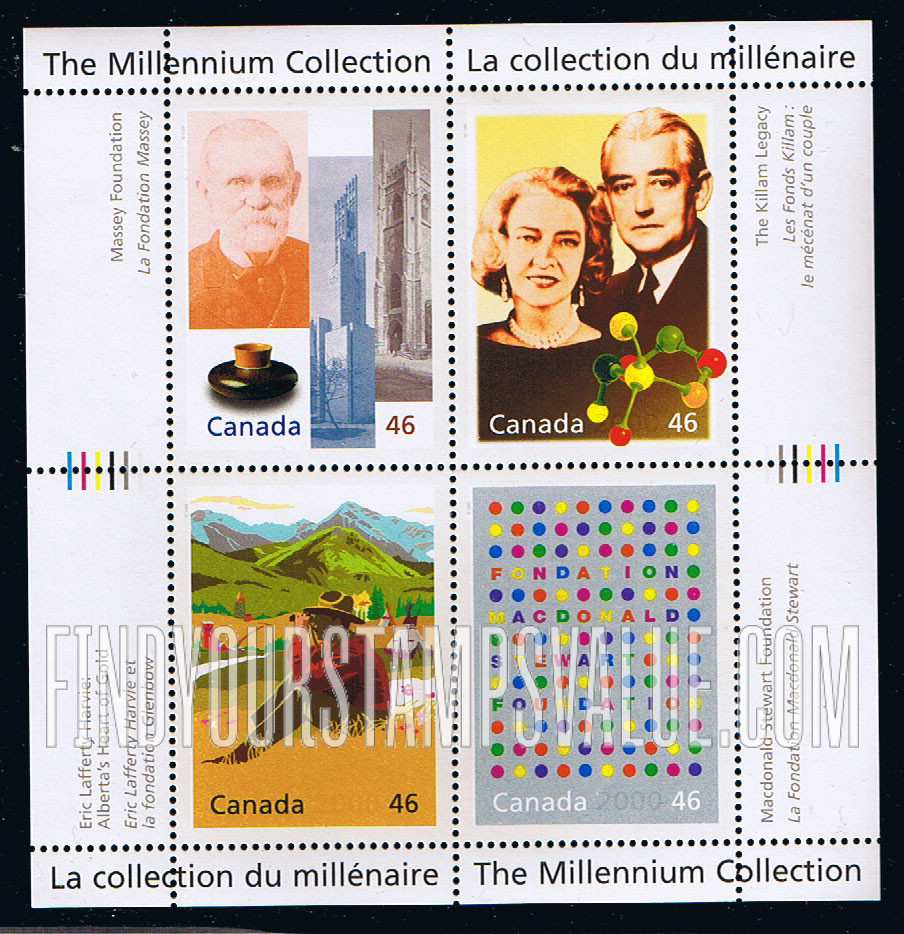 FindYourStampsValue: Millenium: A Tradition of Generosity