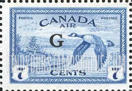 FindYourStampsValue: Canada Geese in Flight