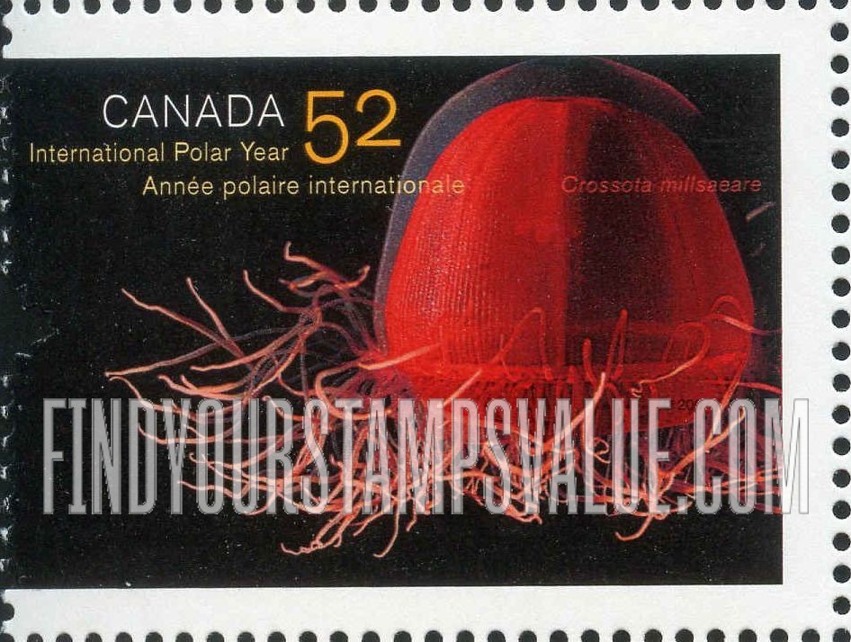 FindYourStampsValue: International Polar Year: Crossota millsaeare