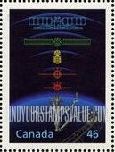 FindYourStampsValue: Engineering and Technological Marvels: Canadian satellites, Remote Manipulator Arm