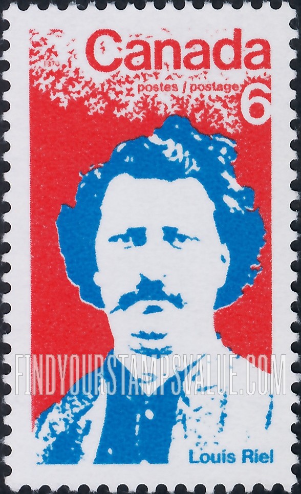 FindYourStampsValue: Louis Riel