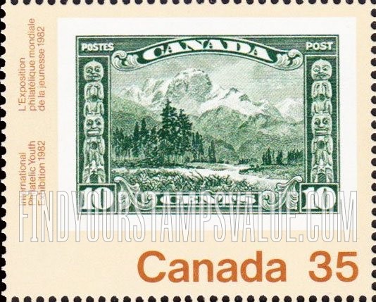 FindYourStampsValue: CANADA β82 Intl. Philatelic Youth Exhibition, Toronto, May 20-24, No. 155