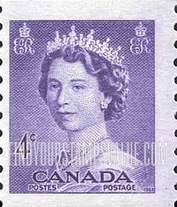FindYourStampsValue: Coil Stamps: Elizabeth II