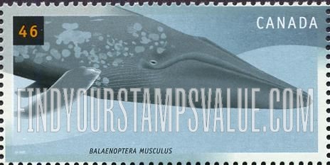 FindYourStampsValue: Cetaceans: Balaenoptera musculus