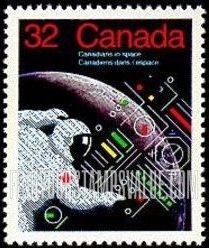 FindYourStampsValue: Canadians in Space: Astronaut
